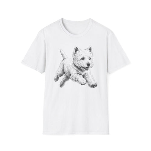 Stipple Sprint Westie Tee