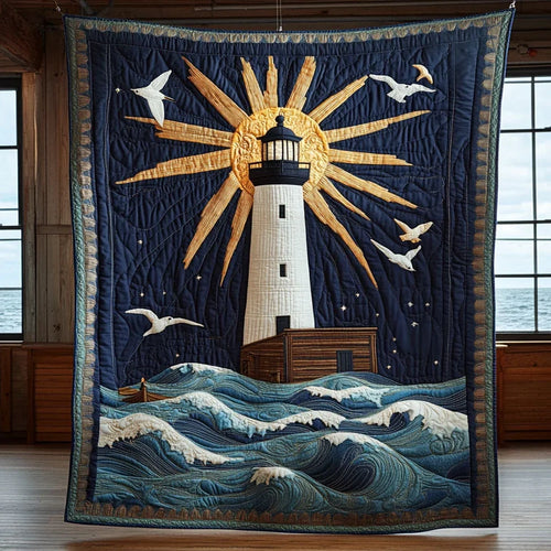 Stormwatch Guardian Quilt Blanket