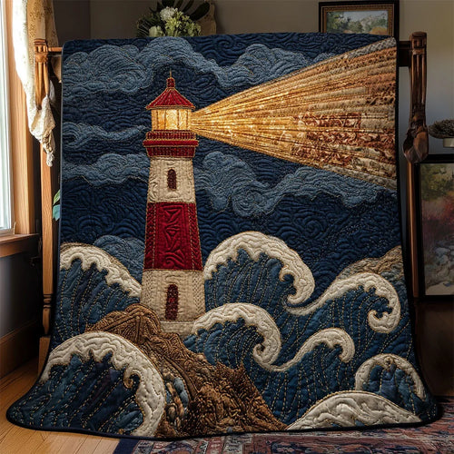 Stormwatch Light Quilt Blanket