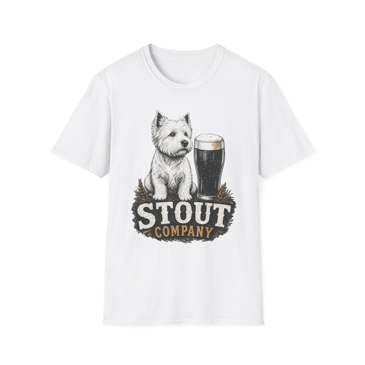 Stout Companion Westie Tee
