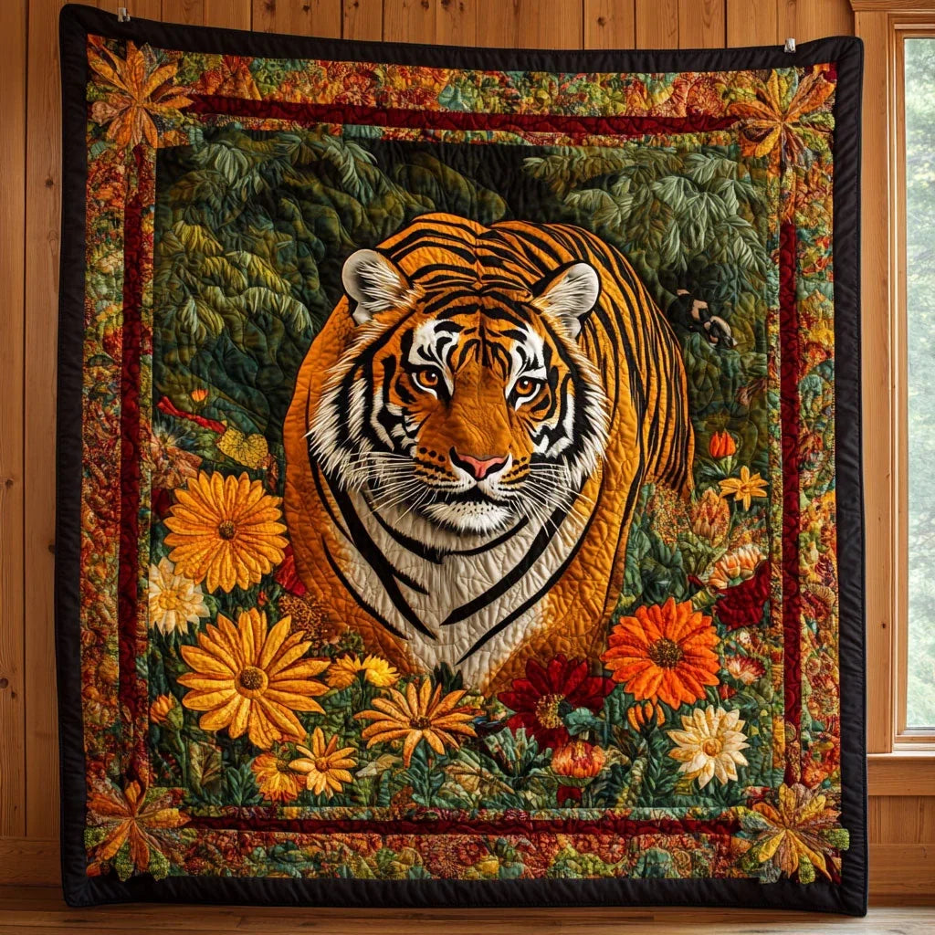 Striped Sovereign Quilt Blanket