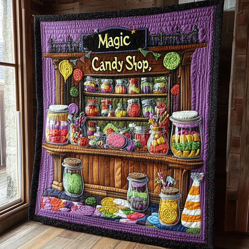 Sugar And Spell Quilt Blanket