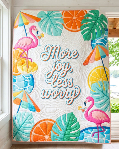 Summer Joy Quilt Blanket - Quilted Blanket by Wild and Way