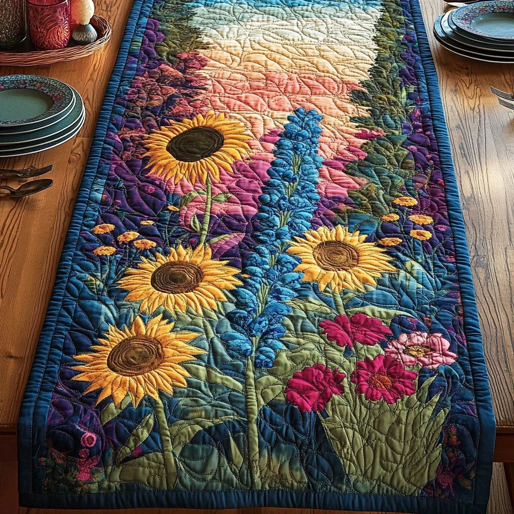 Summer Shine Quilted Table Runner