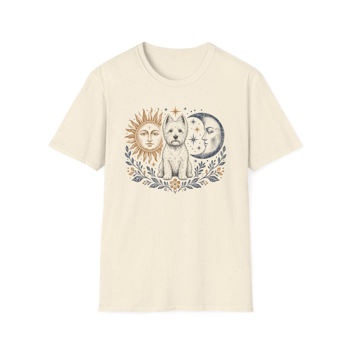 Sun And Moon Westie Tee