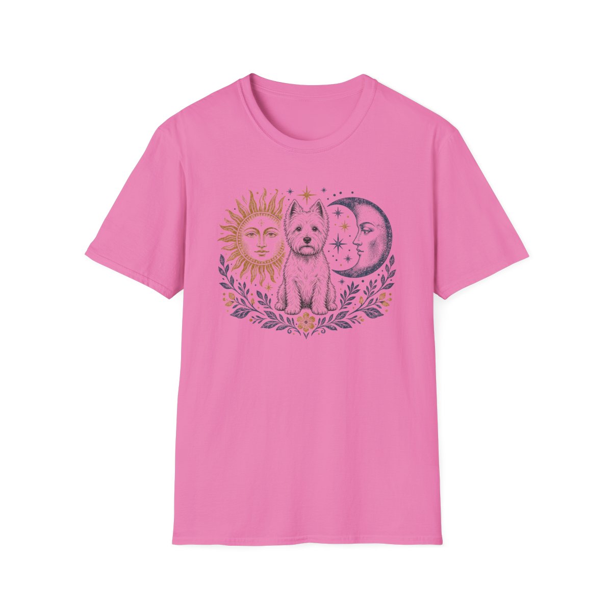Sun And Moon Westie Tee