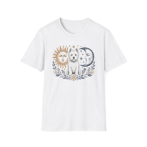 Sun And Moon Westie Tee