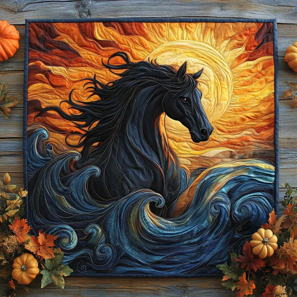 Suncrest Steed Quilted Table Topper