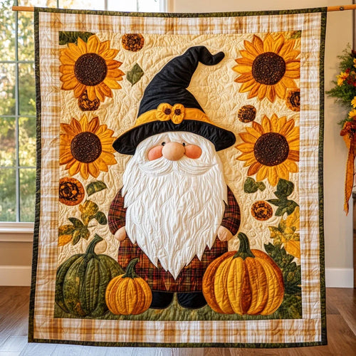Sunflower Guard Quilt Blanket