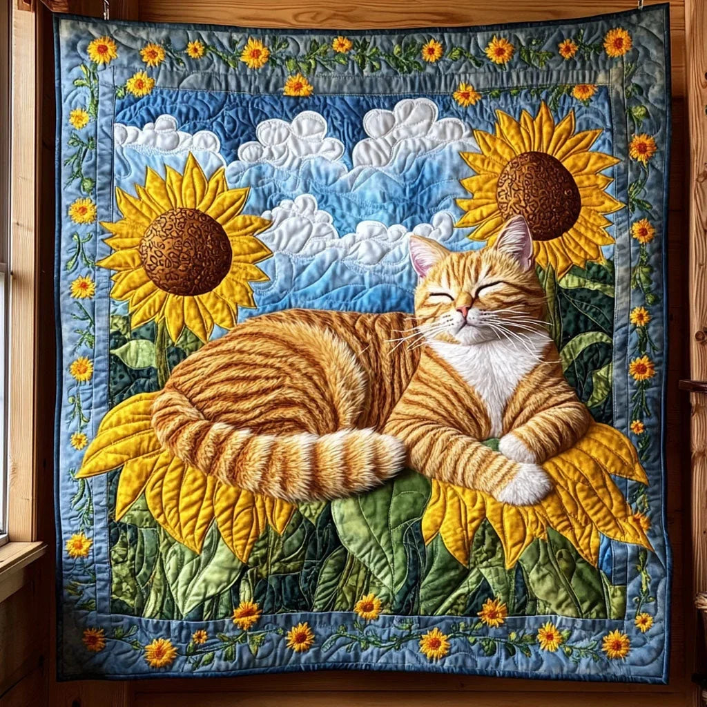 Sunflower Sleep Quilt Blanket