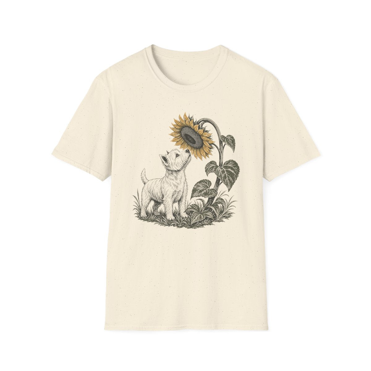 Sunflower Westie Tee