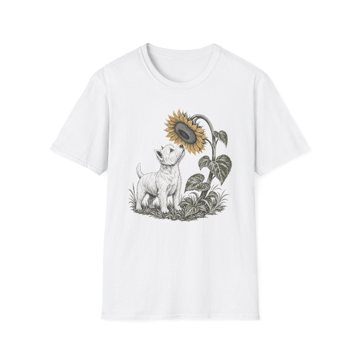 Sunflower Westie Tee