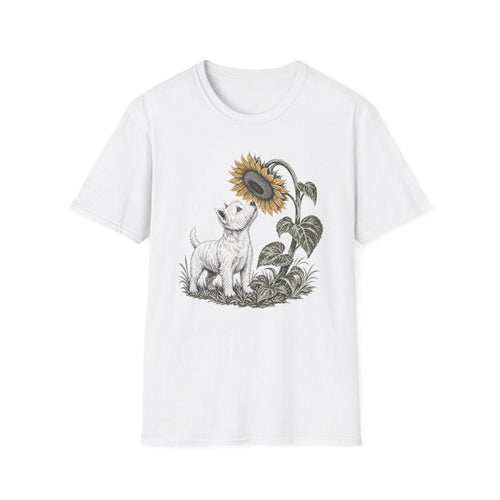 Sunflower Westie Tee