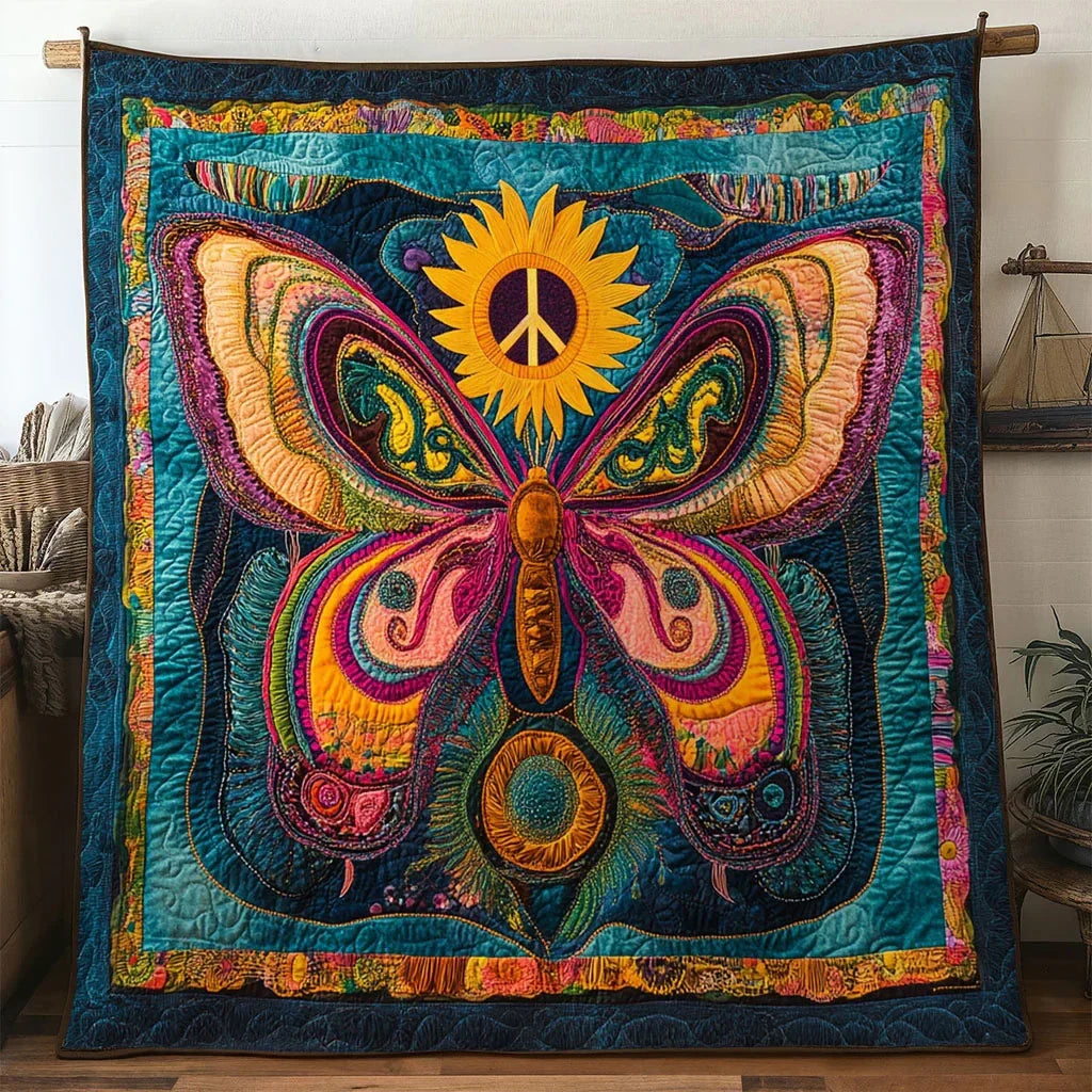 Sunhalo Butterfly Quilt Blanket