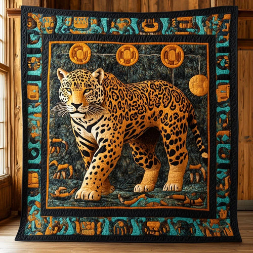 Sunlit Hunter Quilt Blanket