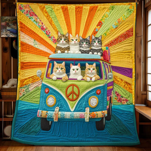 Sunny Riders Quilt Blanket