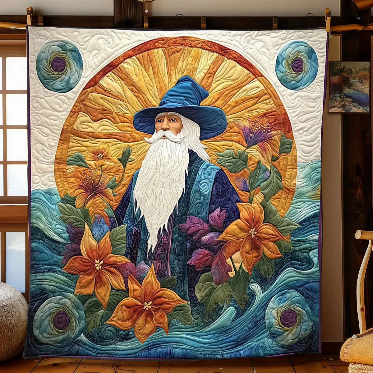 Sunrise Sorcerer Quilt Blanket