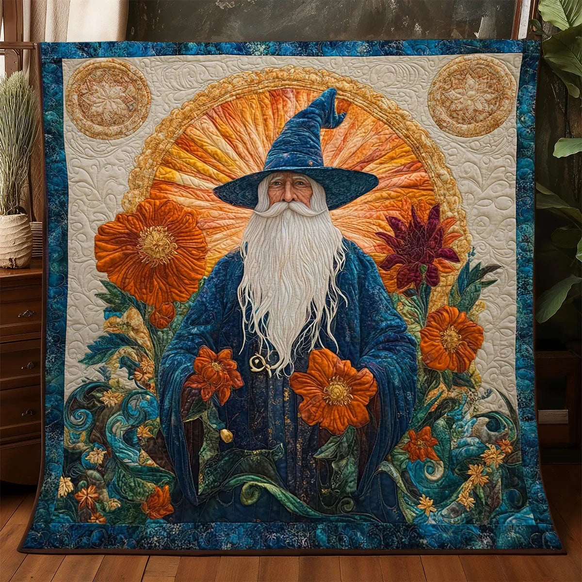 Sunrise Sorcerer Quilt Blanket