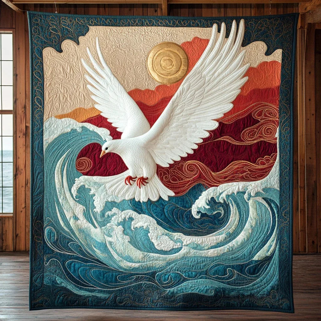 Sunset Soar Quilt Blanket