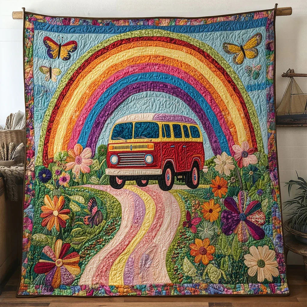 Sunshine Van Quilt Blanket