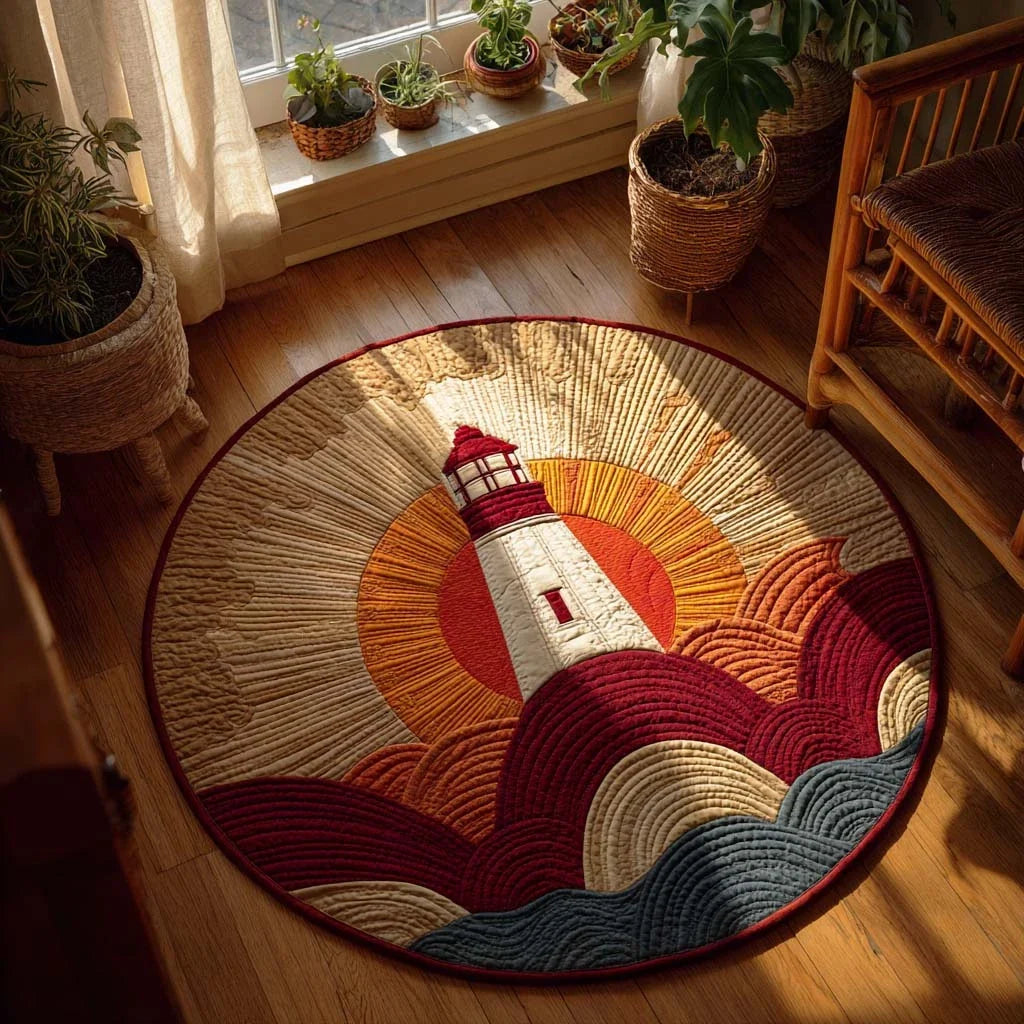 Sunwake Tower Quilted Round Mat
