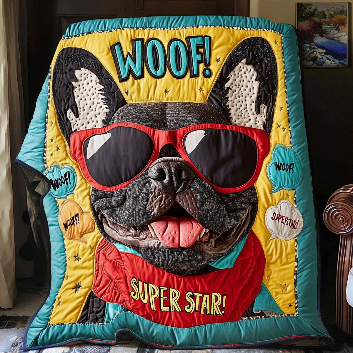Super Star Quilt Blanket