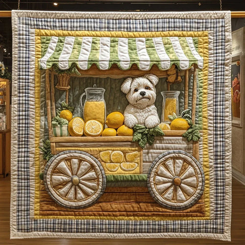 Sweet Summer Sip Quilt Blanket