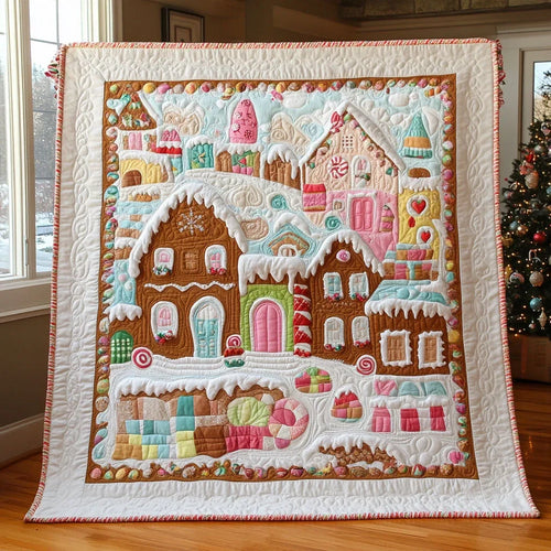 Sweet Village Quilt Blanket