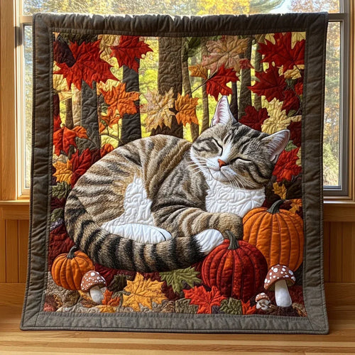 Tabby Cat Quilt Blanket