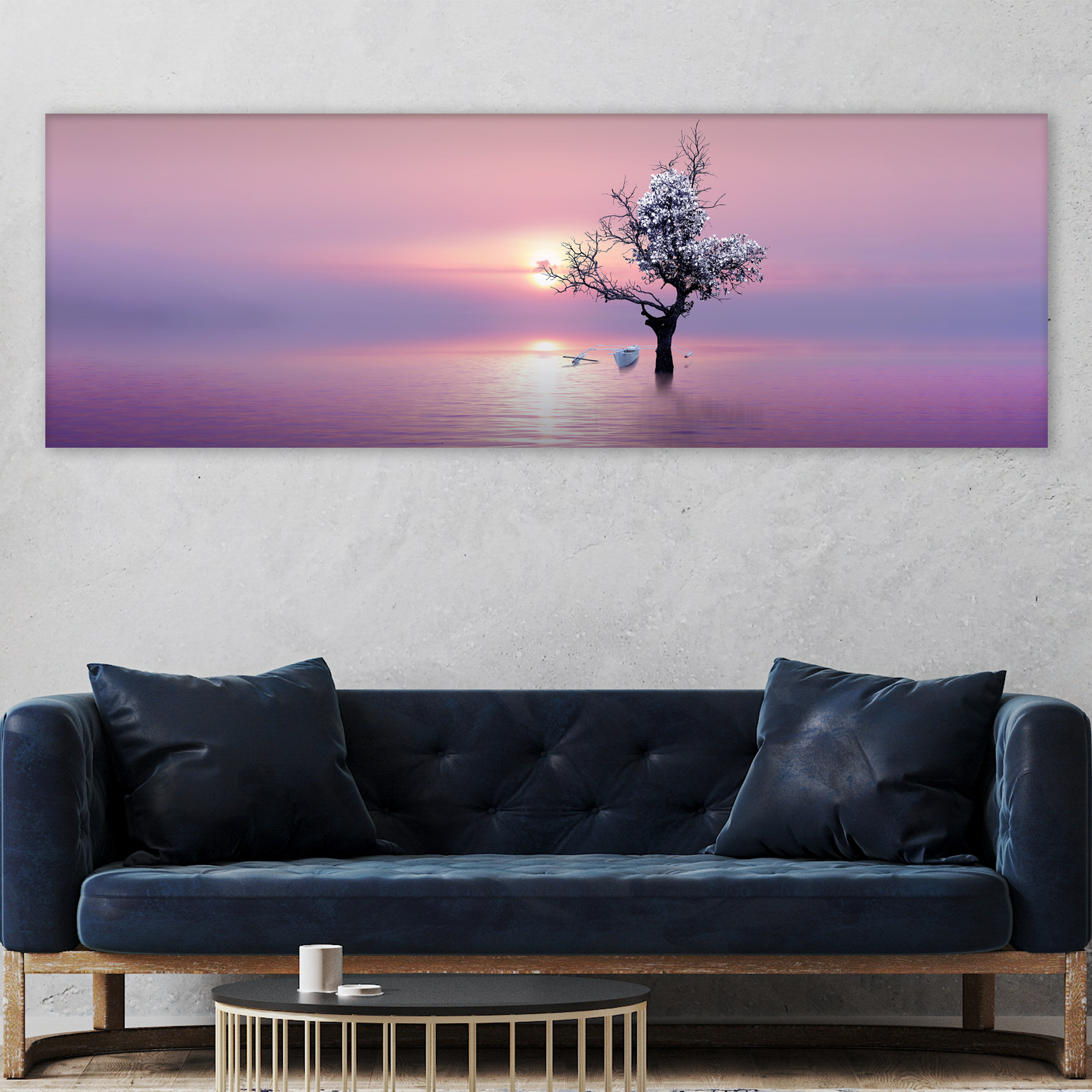 Alone Tree Canvas Wall Art V