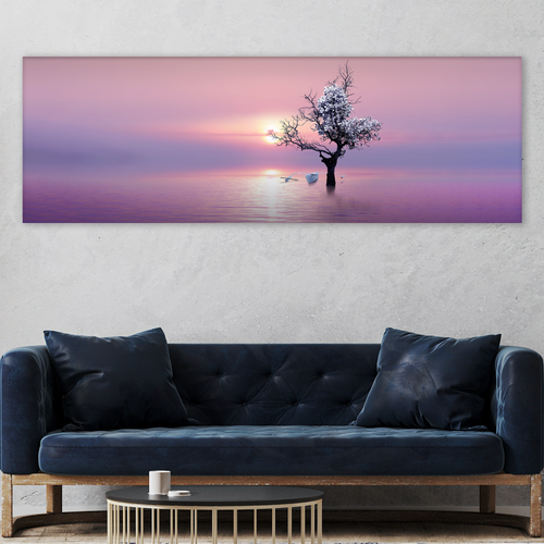 Alone Tree Canvas Wall Art V