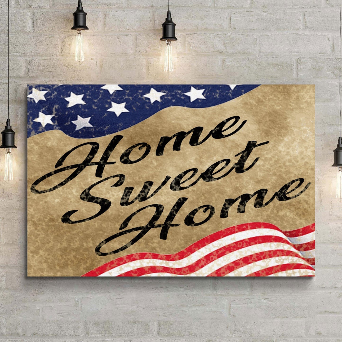 Home Sweet Home America Sign