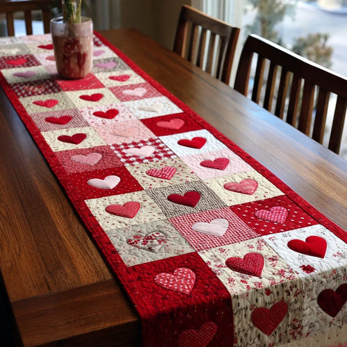 Tender Touch Quilted Table Runner