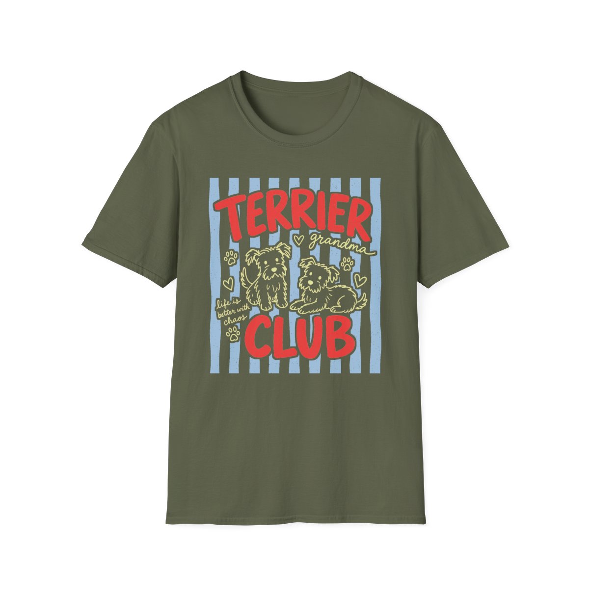 Terrier Grandma Club Tee