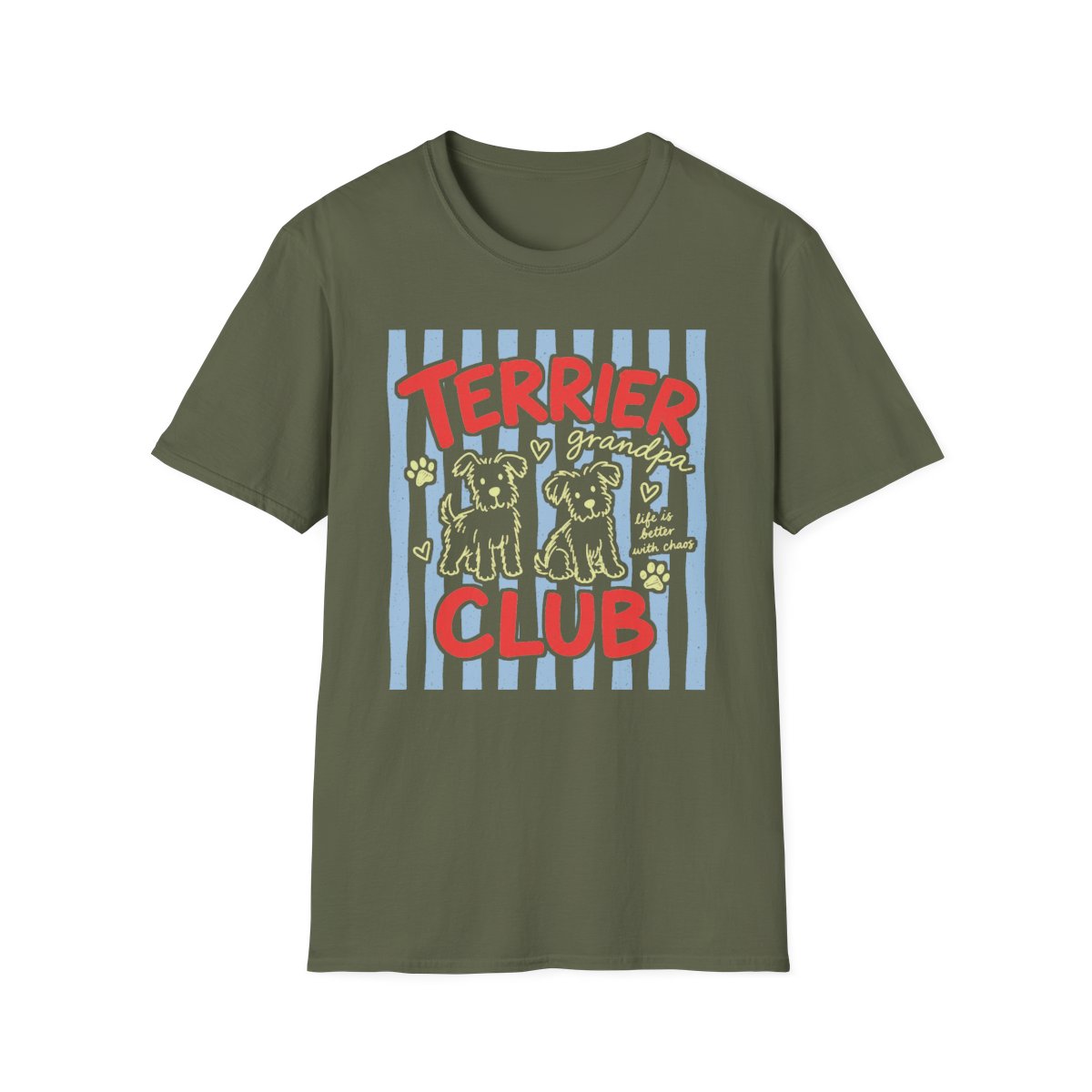Terrier Grandpa Club Tee