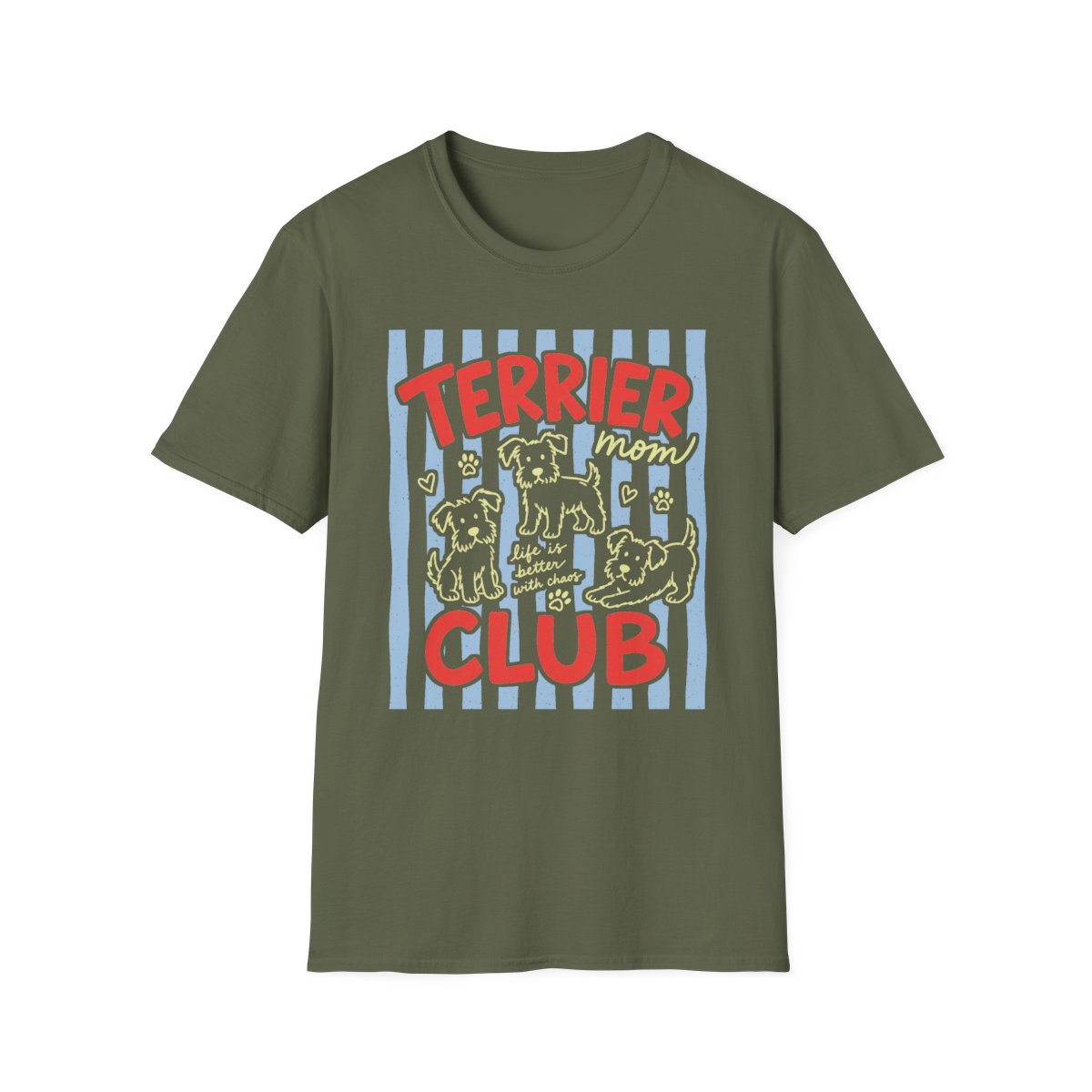 Terrier Mom Club Tee