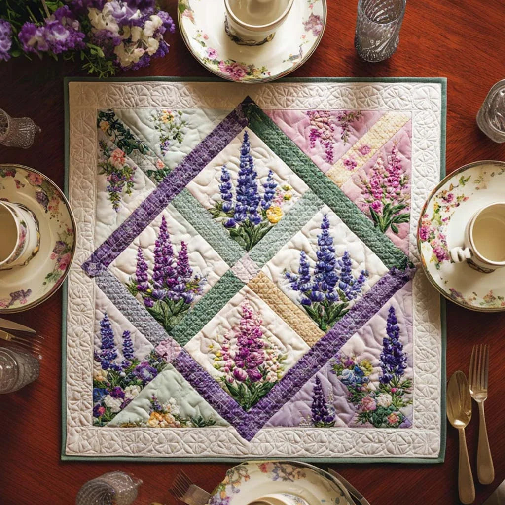 Texas Bloom Trail Quilted Table Topper