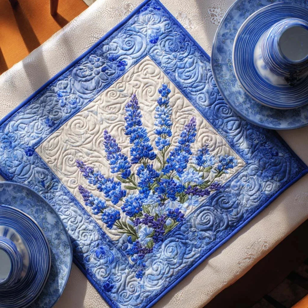 Texas Blue Haze Quilted Table Topper