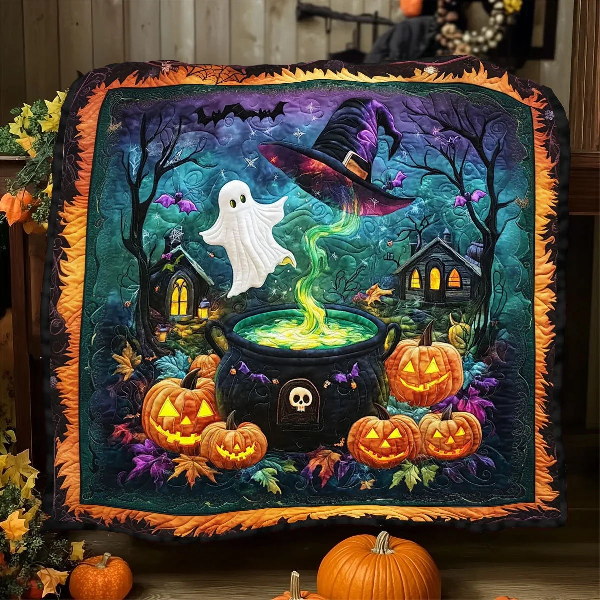 The Cauldron Grove Quilt Blanket