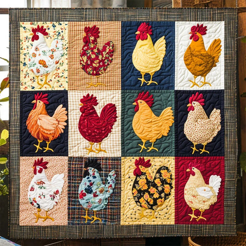 The Coop Collective Quilt Blanket