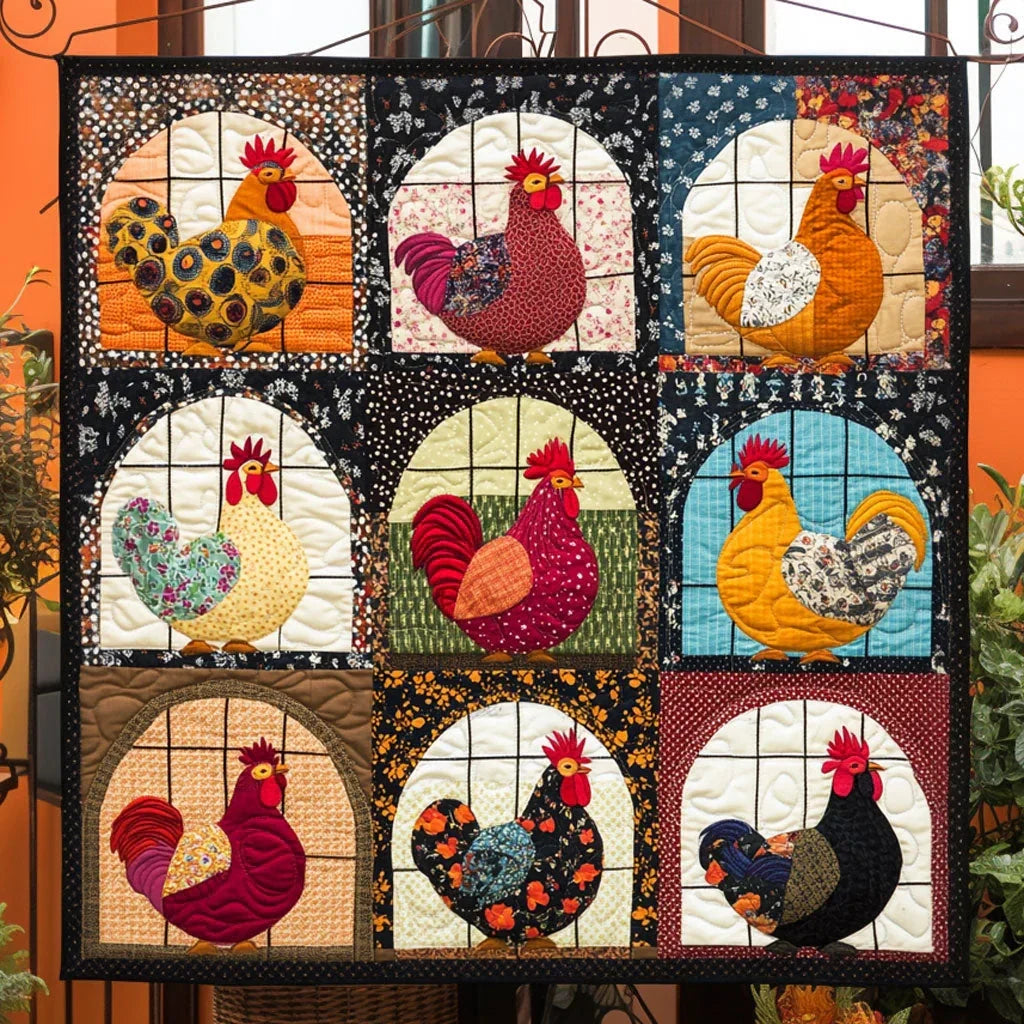 The Coop Collective Quilt Blanket