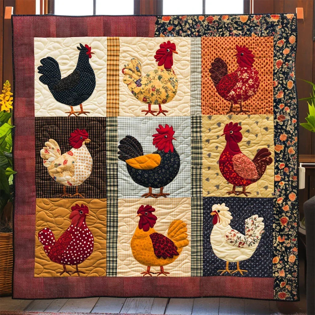 The Coop Collective Quilt Blanket