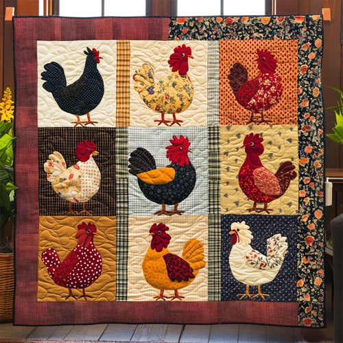 The Coop Collective Quilt Blanket