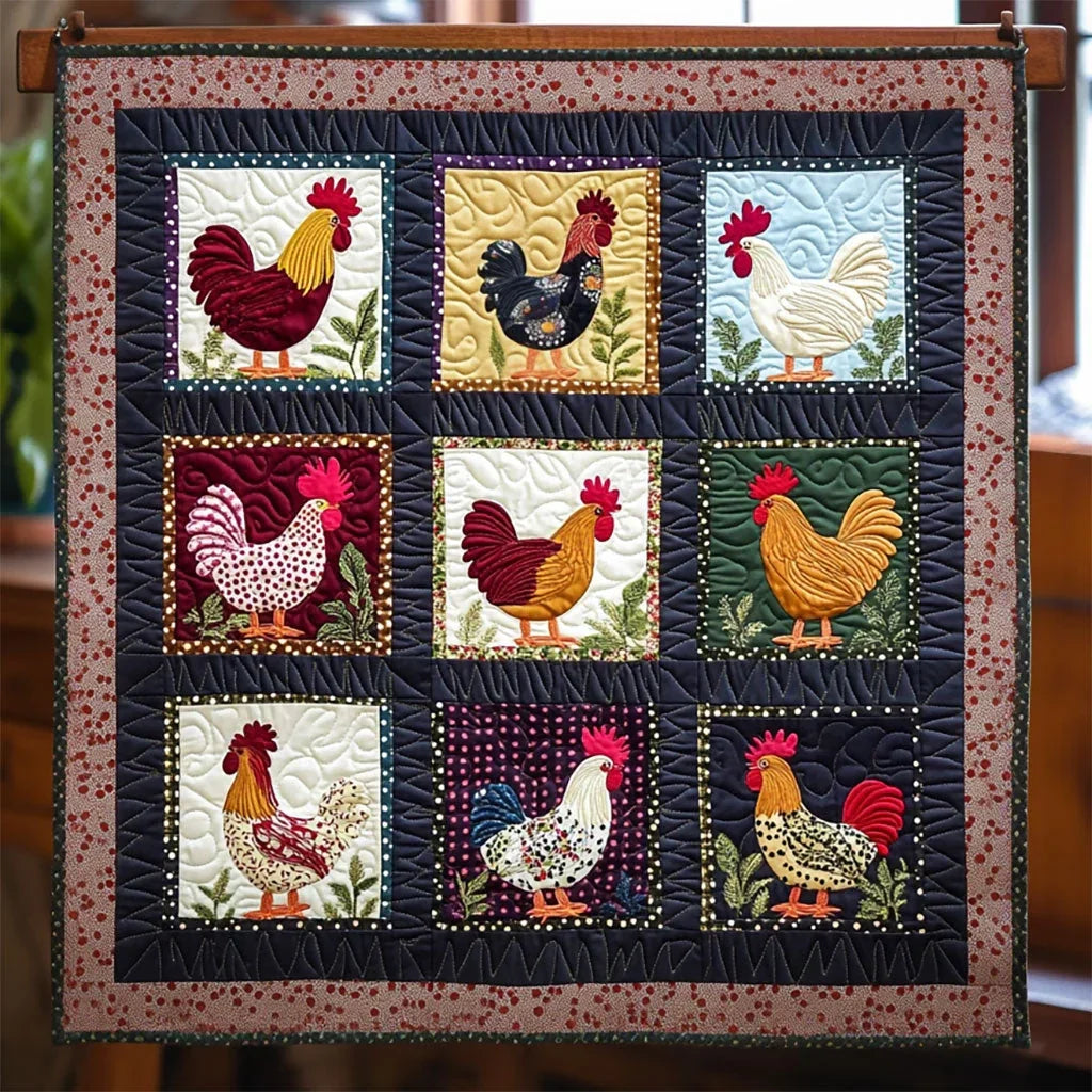 The Coop Collective Quilt Blanket