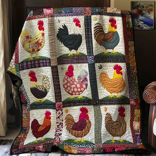 The Coop Collective Quilt Blanket