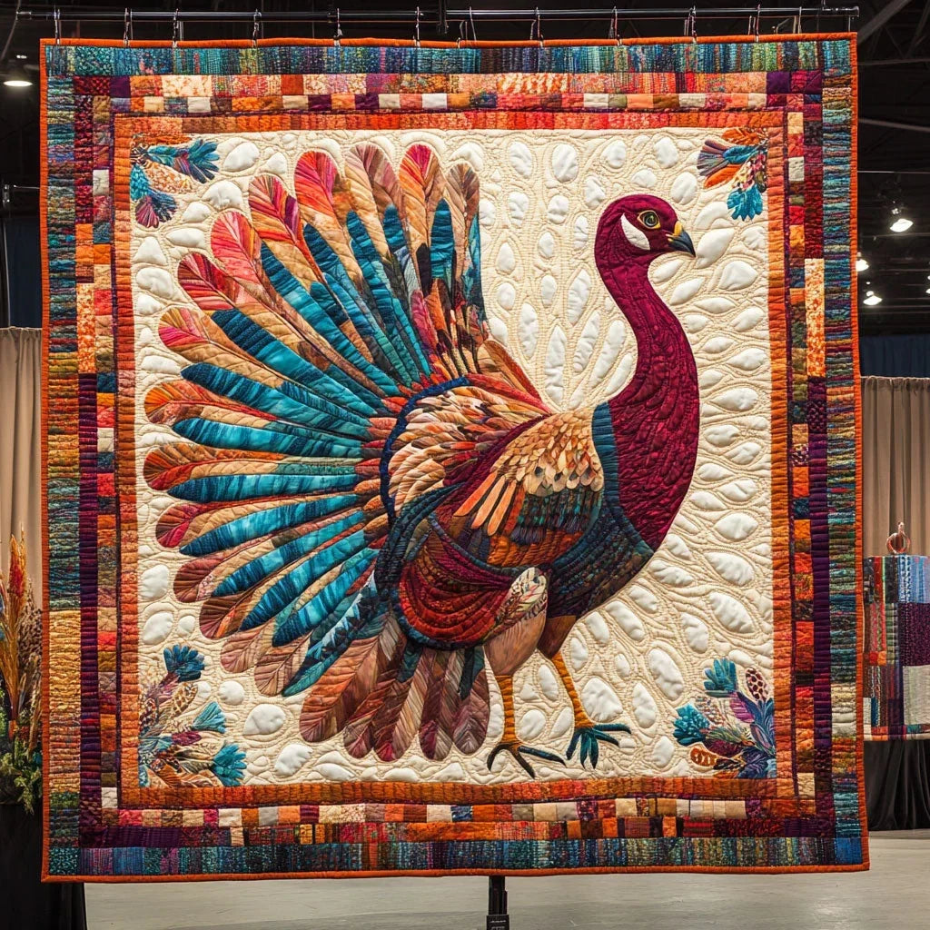 The Cozy Cluck Quilt Blanket