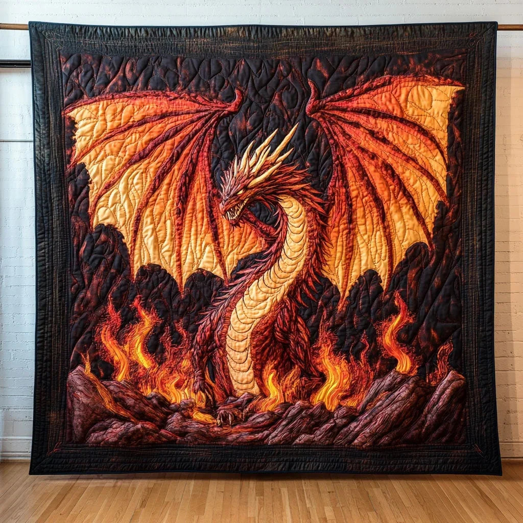 The Eternal Wing Quilt Blanket