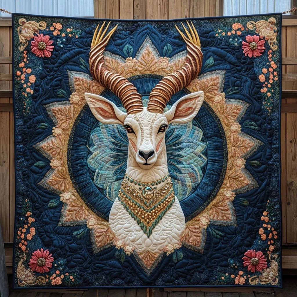 The Forest Realm Quilt Blanket