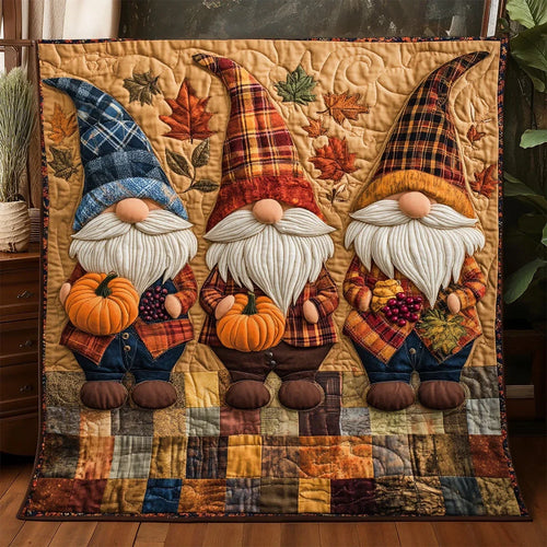 The Gnomewood Quilt Blanket