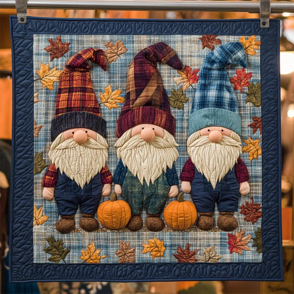 The Gnomewood Quilt Blanket